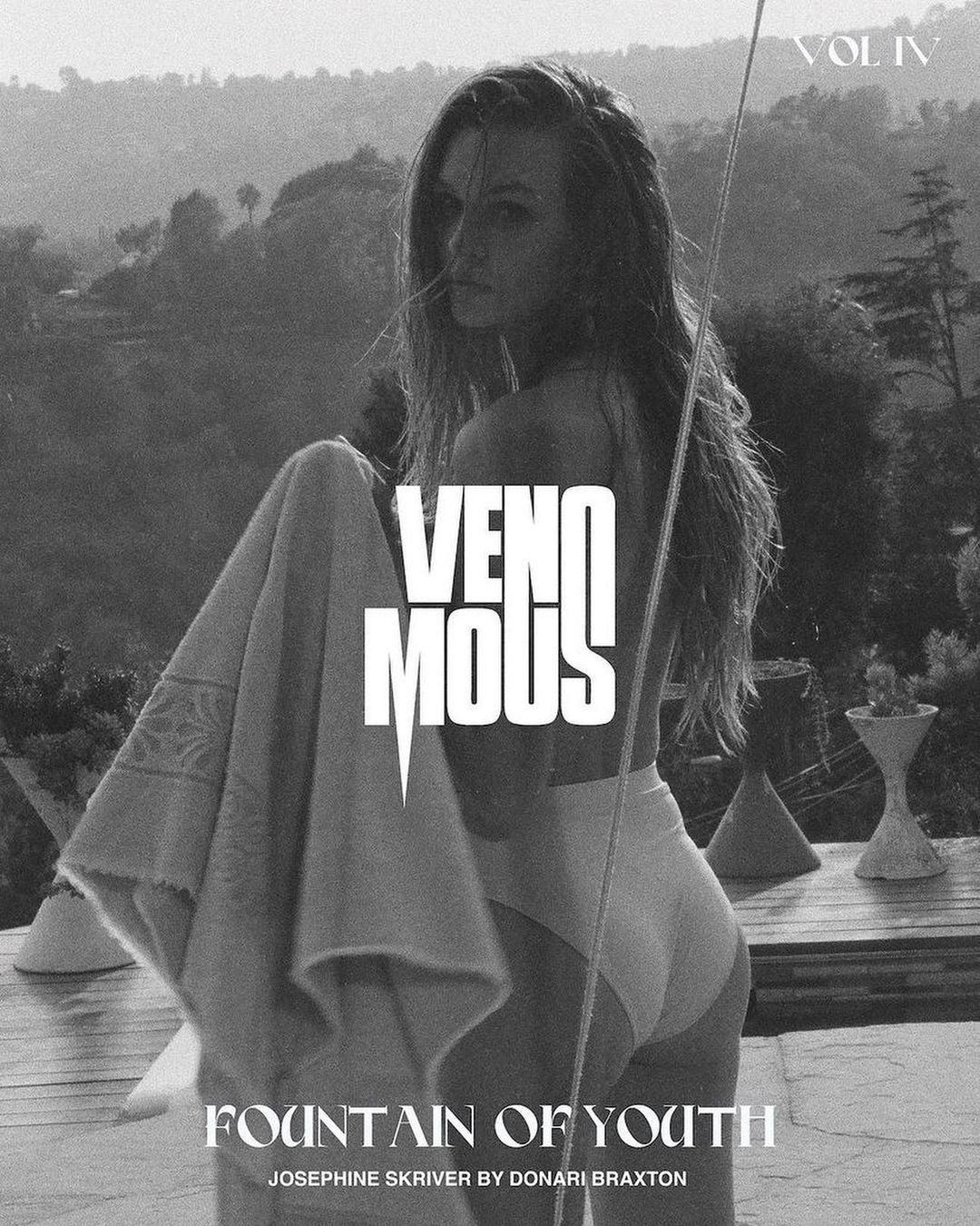Casey Gore, Josephine Skriver, Celestine Agency, Venomous Magazine